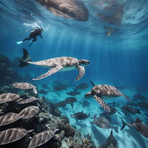 Diving at Daymaniyat Islands 